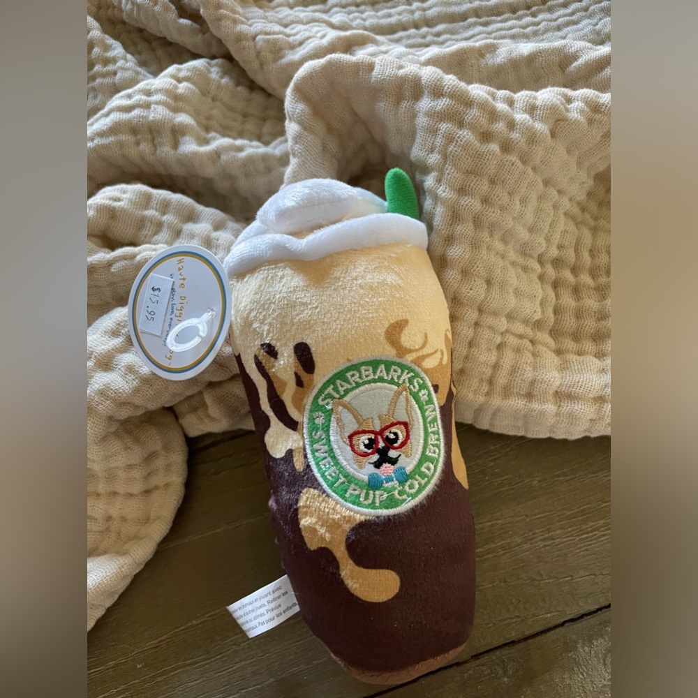 Dog Toy-Starbarks Sweet Pup Cold Brew Toy